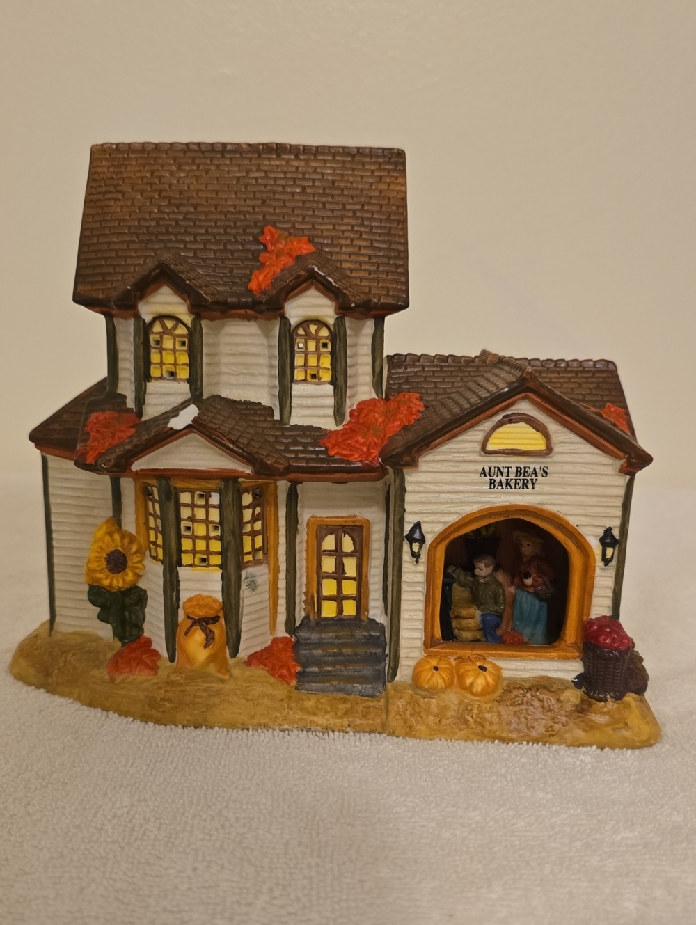 Vintage Fall Harvest Aunt Beas Bakery Village House